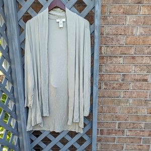 M Magaschoni waterfall sage green cardigan